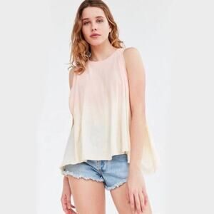 URBAN OUTFITTERS ECOTE OMBER DARA DRAPEY TANK SIZE XS NEW